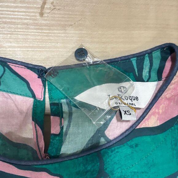 NWOT Laroque Waterlily Printed Blouse - Picture 4 of 5